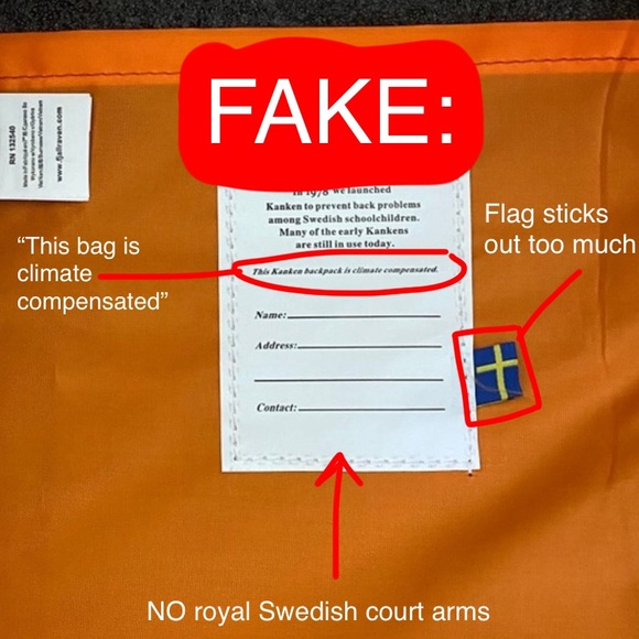 HOW TO SPOT A FAKE KÅNKEN! - Picture 10 of 12